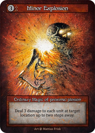 Minor Explosion (B) Ordinary Beta Sorcery: Contested Realm: 2023