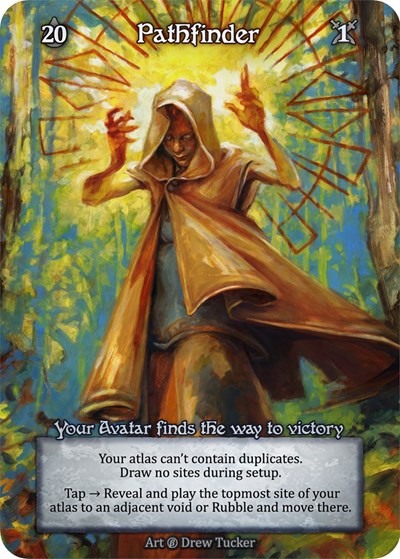 Pathfinder (B) Unique (Near Mint) Beta Sorcery: Contested Realm: 2023
