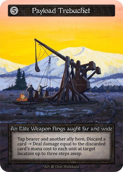Payload Trebuchet (B) Elite (Near Mint) Beta Sorcery: Contested Realm: 2023