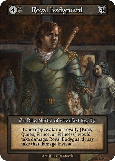 Royal Bodyguard (B) Elite (Near Mint) Beta Sorcery: Contested Realm: 2023
