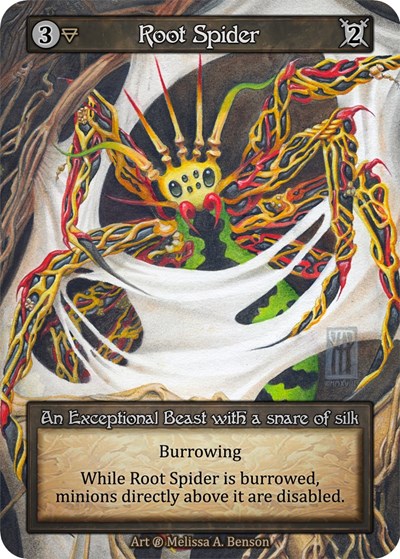 Root Spider (B) Exceptional (Near Mint) Beta Sorcery: Contested Realm: 2023