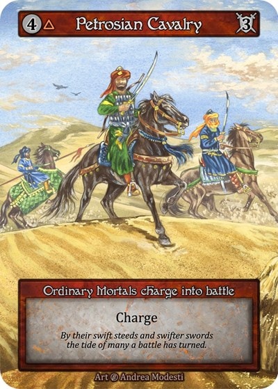 Petrosian Cavalry (B) Ordinary Beta Sorcery: Contested Realm: 2023