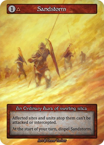 2023 Sorcery Contested Realm: Beta (B) - Sandstorm (Ordinary) (Near Mint)