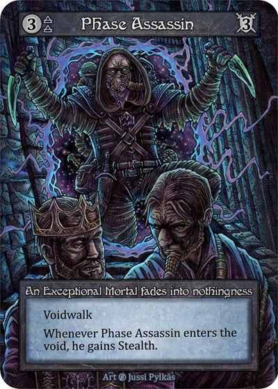 2023 Sorcery Contested Realm: Beta (B) - Phase Assassin (Exceptional) (Lightly Played)