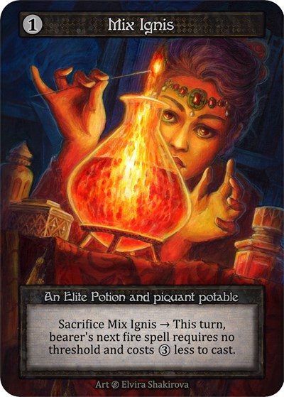 Mix Ignis (B) Elite (Near Mint) Beta Sorcery: Contested Realm: 2023