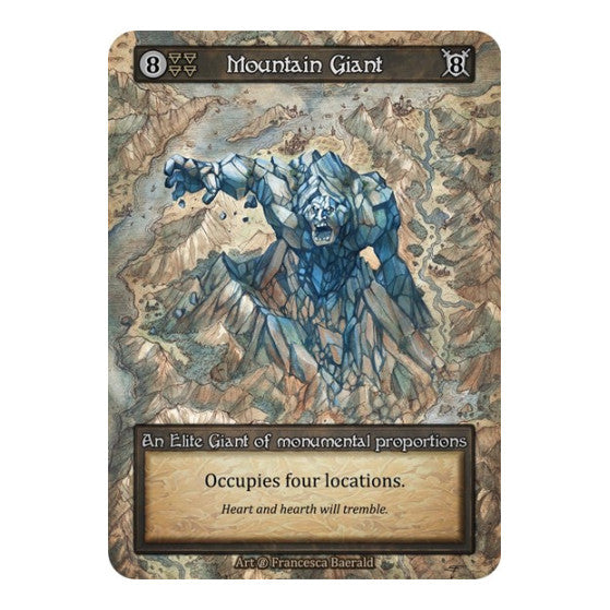 Mountain Giant (B) Elite (Lightly Played) Beta Sorcery: Contested Realm: 2023