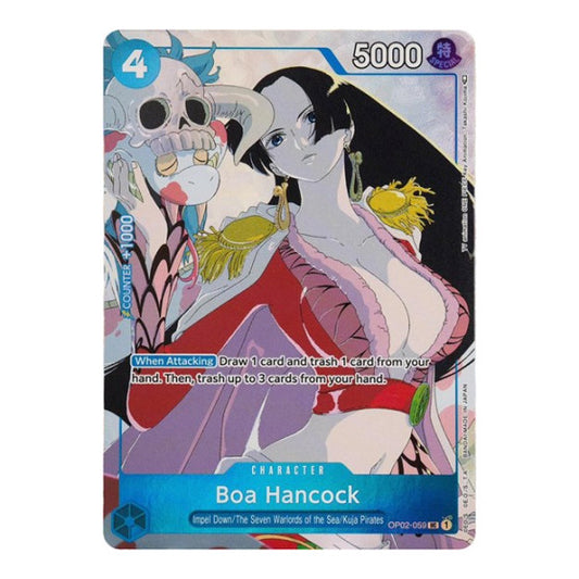 Boa Hancock (Gift Collection 2023) (OP-PR) #OP02-059 Uncommon (Foil Near Mint) One Piece Promotion Cards One Piece Card Game: 2022