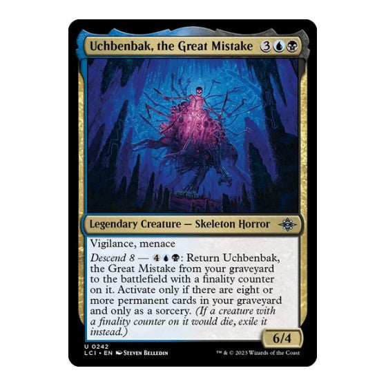 Uchbenbak, the Great Mistake (LCI) #242 Uncommon (Lightly Played) The Lost Caverns of Ixalan Magic: The Gathering: 2023