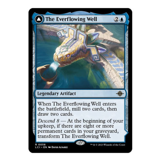 The Everflowing Well (LCI) #56 Rare (Lightly Played) The Lost Caverns of Ixalan Magic: The Gathering: 2023