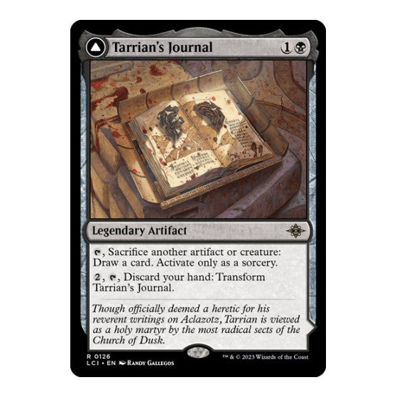 Tarrians Journal (LCI) #126 Rare (Lightly Played) The Lost Caverns of Ixalan Magic: The Gathering: 2023