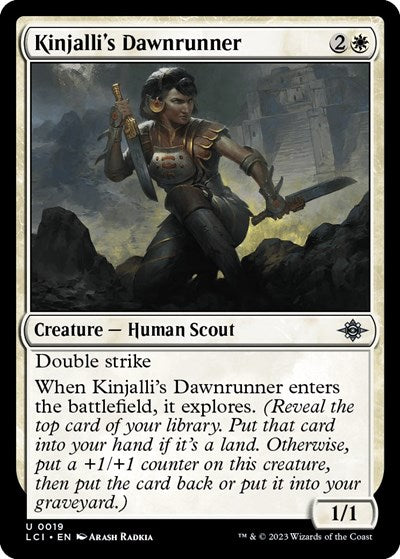 2023 Magic: The Lost Caverns of Ixalan (LCI) - Kinjallis Dawnrunner (#19, Uncommon) (Lightly Played)