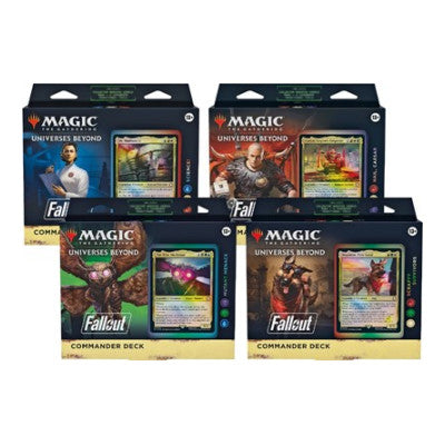 Universes Beyond: Fallout Commander Deck Case (PIP) (Unopened) Universes Beyond: Fallout Magic: The Gathering: 2024