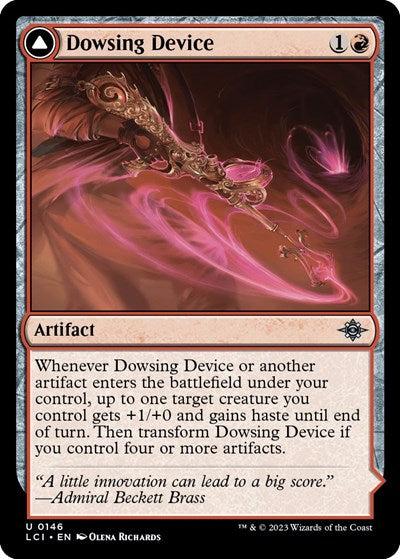 2023 Magic: The Lost Caverns of Ixalan (LCI) - Dowsing Device (#146, Uncommon)