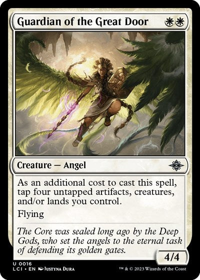 Guardian of the Great Door (LCI) #16 Uncommon (Lightly Played) The Lost Caverns of Ixalan Magic: 2023