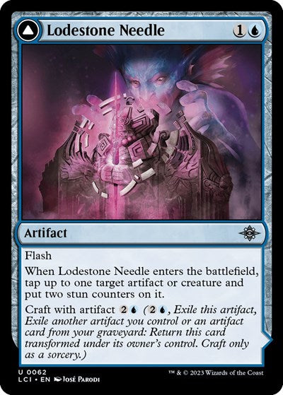 Lodestone Needle (LCI) #62 Uncommon (Lightly Played) The Lost Caverns of Ixalan Magic: 2023