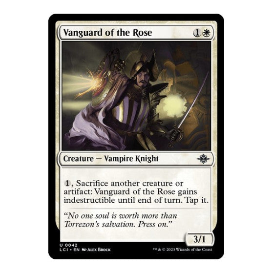 Vanguard of the Rose (LCI) #42 Uncommon The Lost Caverns of Ixalan Magic: The Gathering: 2023