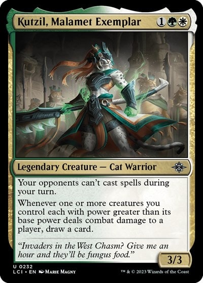 Kutzil Malamet Exemplar (LCI) #232 Uncommon (Lightly Played) The Lost Caverns of Ixalan Magic: The Gathering: 2023