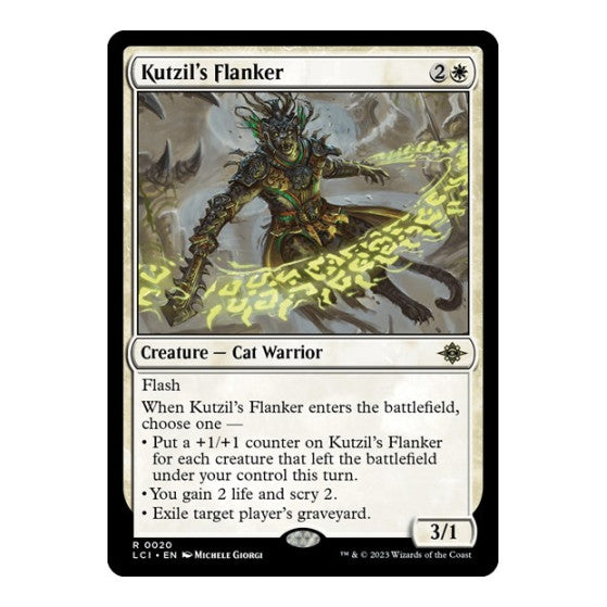 Kutzils Flanker (LCI) #20 Rare (Lightly Played) The Lost Caverns of Ixalan Magic: The Gathering: 2023