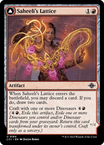 Saheelis Lattice (LCI) #164 Uncommon (Lightly Played) The Lost Caverns of Ixalan Magic: 2023