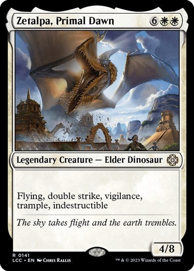 Zetalpa Primal Dawn (LCC) #141 Rare (Near Mint) Commander: The Lost Caverns of Ixalan Magic: The Gathering: 2023