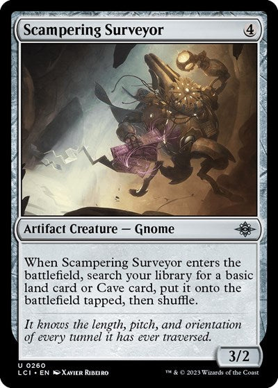 Scampering Surveyor (LCI) #260 Uncommon (Lightly Played) The Lost Caverns of Ixalan Magic: 2023