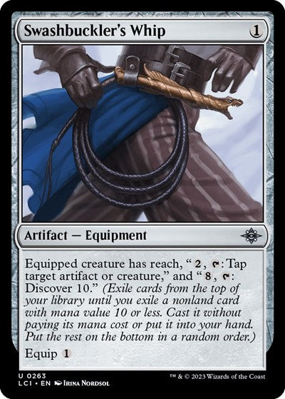 2023 Magic: The Lost Caverns of Ixalan (LCI) - Swashbucklers Whip (#263, Uncommon) (Lightly Played)