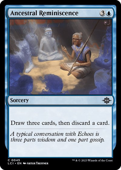Ancestral Reminiscence (LCI) #45 Common The Lost Caverns of Ixalan Magic: The Gathering: 2023