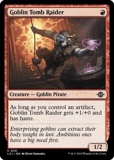 Goblin Tomb Raider (LCI) #151 Common (Lightly Played) The Lost Caverns of Ixalan Magic: The Gathering: 2023