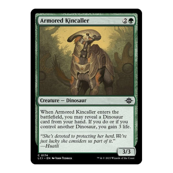 Armored Kincaller (LCI) #174 Common The Lost Caverns of Ixalan Magic: The Gathering: 2023