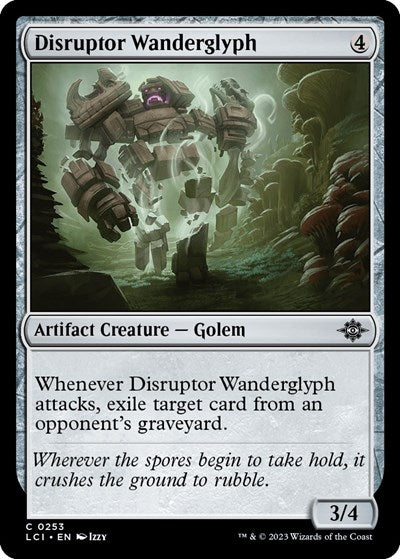 Disruptor Wanderglyph (LCI) #253 Common The Lost Caverns of Ixalan Magic: 2023