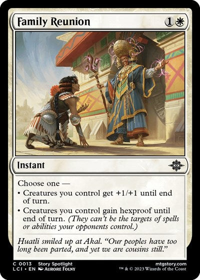 2023 Magic: The Lost Caverns of Ixalan (LCI) - Family Reunion (#13, Common) (Lightly Played)