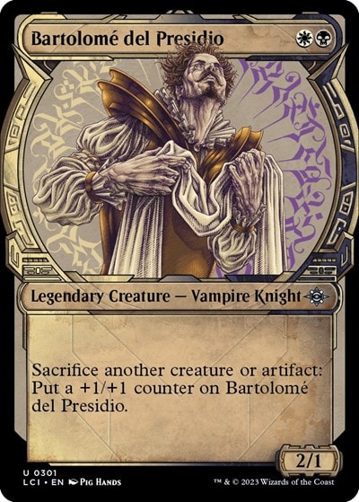 Bartolome del Presidio Showcase (LCI) #301 Uncommon (Lightly Played) The Lost Caverns of Ixalan Magic: The Gathering: 2023