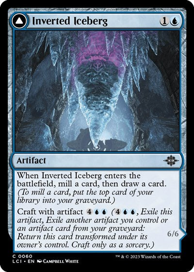 2023 Magic: The Lost Caverns of Ixalan (LCI) - Inverted Iceberg (#60, Common)