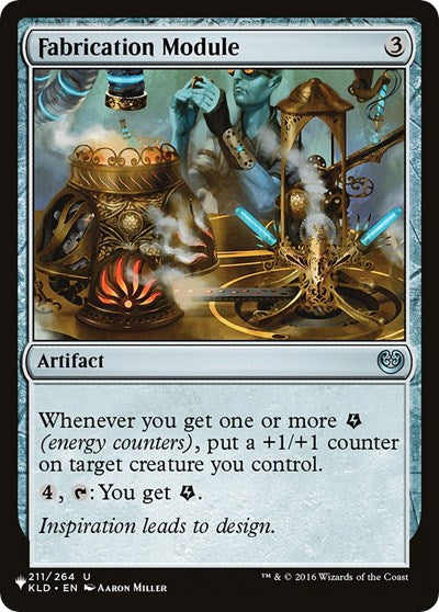 Fabrication Module (LIST) #KLD-211 Uncommon (Lightly Played) The List Reprints Magic: 2026