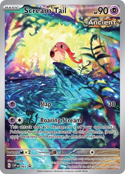 Scream Tail - 065 (SVP) #065 Promo (Holofoil Near Mint) SV: Scarlet & Violet Promo Cards Pokemon: 2023