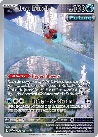 Iron Bundle 066 (SVP) #066 Promo (Holofoil Lightly Played) SV: Scarlet & Violet Promo Cards Pokemon: 2023