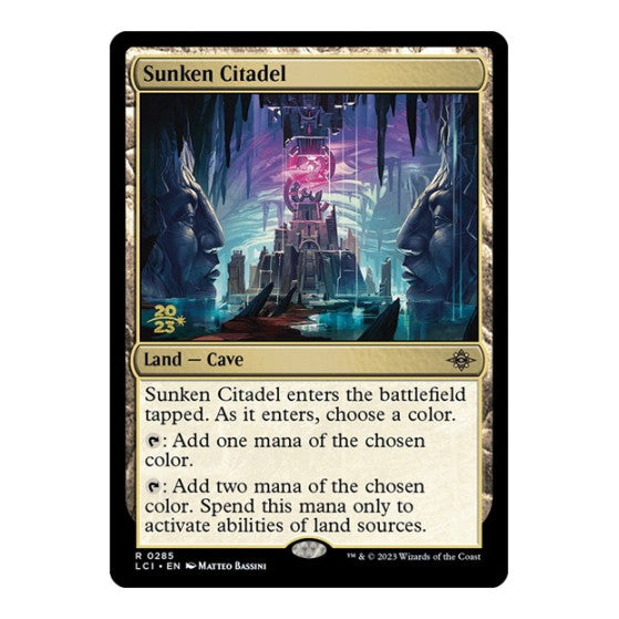 Sunken Citadel (PRE) #285 Rare (Foil Lightly Played) Prerelease Cards Magic: The Gathering: 2026