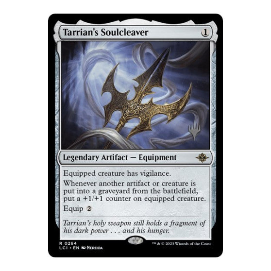 Tarrians Soulcleaver (PPLCI) #264 Rare (Foil Lightly Played) Promo Pack: The Lost Caverns of Ixalan Magic: The Gathering: 2023