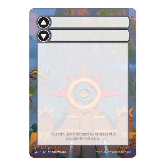 Helper Card (LCI) #1 Token (Moderately Played) The Lost Caverns of Ixalan Magic: The Gathering: 2023