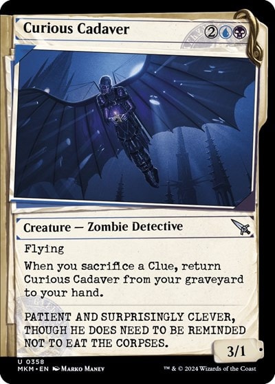 Curious Cadaver Showcase (MKM) #358 Uncommon (Lightly Played) Murders at Karlov Manor Magic: The Gathering: 2024