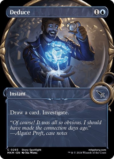 Deduce Showcase (MKM) #293 Common (Lightly Played) Murders at Karlov Manor Magic: The Gathering: 2024