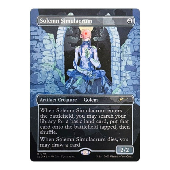 Solemn Simulacrum (0791) (SLD) #791 Rare (Near Mint) Secret Lair Drop Series Magic: The Gathering: 2026