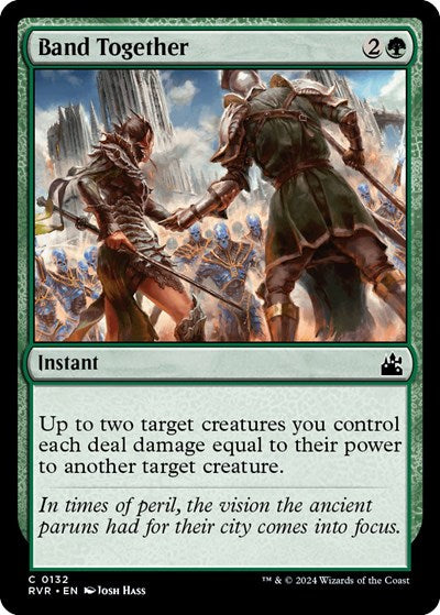 Band Together (RVR) #132 Common (Lightly Played) Ravnica Remastered Magic: The Gathering: 2024