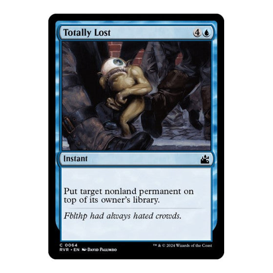 Totally Lost (RVR) #64 Common (Lightly Played) Ravnica Remastered Magic: The Gathering: 2024