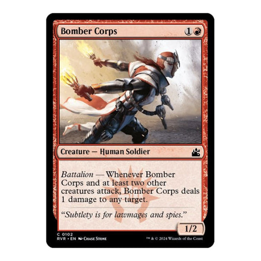 Bomber Corps (RVR) #102 Common (Lightly Played) Ravnica Remastered Magic: The Gathering: 2024