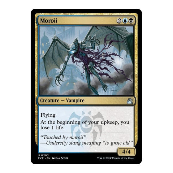 Moroii (RVR) #202 Uncommon (Lightly Played) Ravnica Remastered Magic: The Gathering: 2024