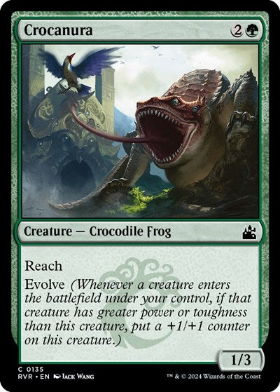 Crocanura (RVR) #135 Common (Lightly Played) Ravnica Remastered Magic: The Gathering: 2024