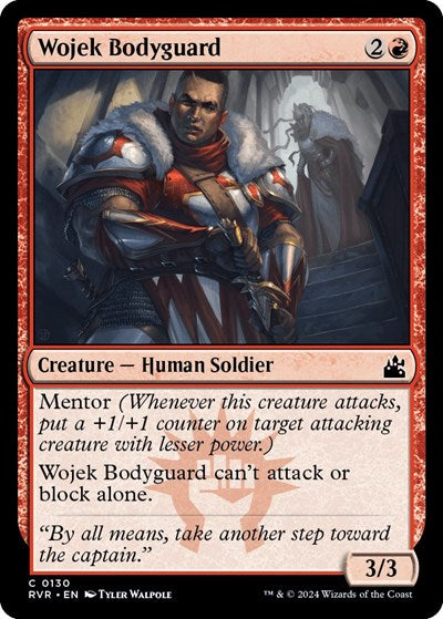 Wojek Bodyguard (RVR) #130 Common (Lightly Played) Ravnica Remastered Magic: The Gathering: 2024