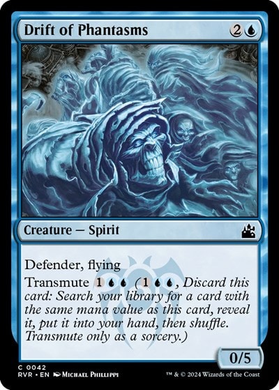 Drift of Phantasms (RVR) #42 Common (Lightly Played) Ravnica Remastered Magic: The Gathering: 2024