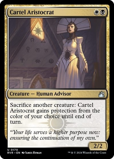 Cartel Aristocrat (RVR) #170 Uncommon (Lightly Played) Ravnica Remastered Magic: The Gathering: 2024